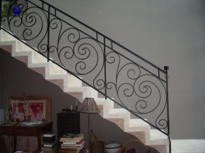 escalier sur mesure, création de l'Atelier Spido